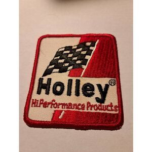 Vintage Holley Hi Performance Products Hat Patch Classic Car Hot Rod Collectible